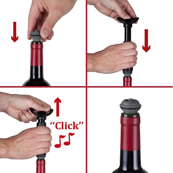 Vacu Vin Wine Stoppers, package of two ea 1 ea - Image 4
