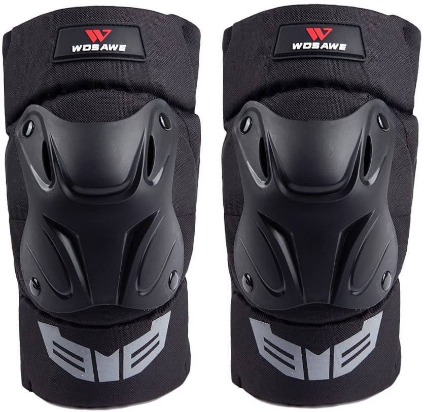 Lixada 1 Pair Cycling Knee Brace Bicycle MTB Bike Motorcycle Riding Knee Support Protective Pads Guards Outdoor Sports Cycling Knee Protector Gear