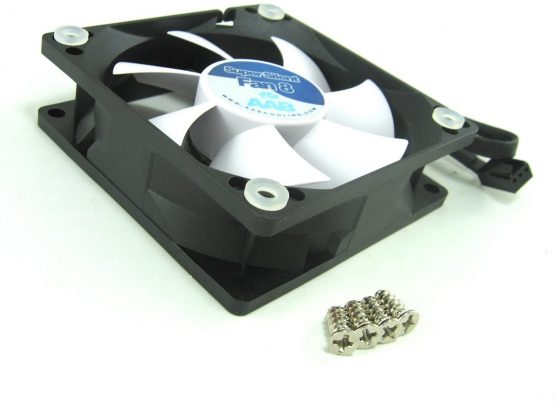 AABCOOLING Super Silent Fan 4 - Silent and Efficient 40mm Fan with 4 Anti-vibration Pads, 12V Fan, PC Cooling, 3D Printer Fan, 4cm Fan 17,9 dB - Image 2