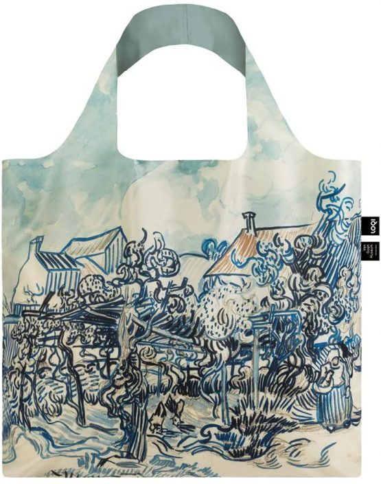 LOQI VAN GOGH Bag Travel Tote, 50 cm, 15 liters, Blue (Old Vineyard and Landscape) VG - Image 2