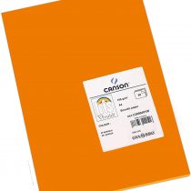 Canson Iris Vivaldi A4 185 GSM Smooth Colour Paper - Orange (Pack of 50 Sheets)