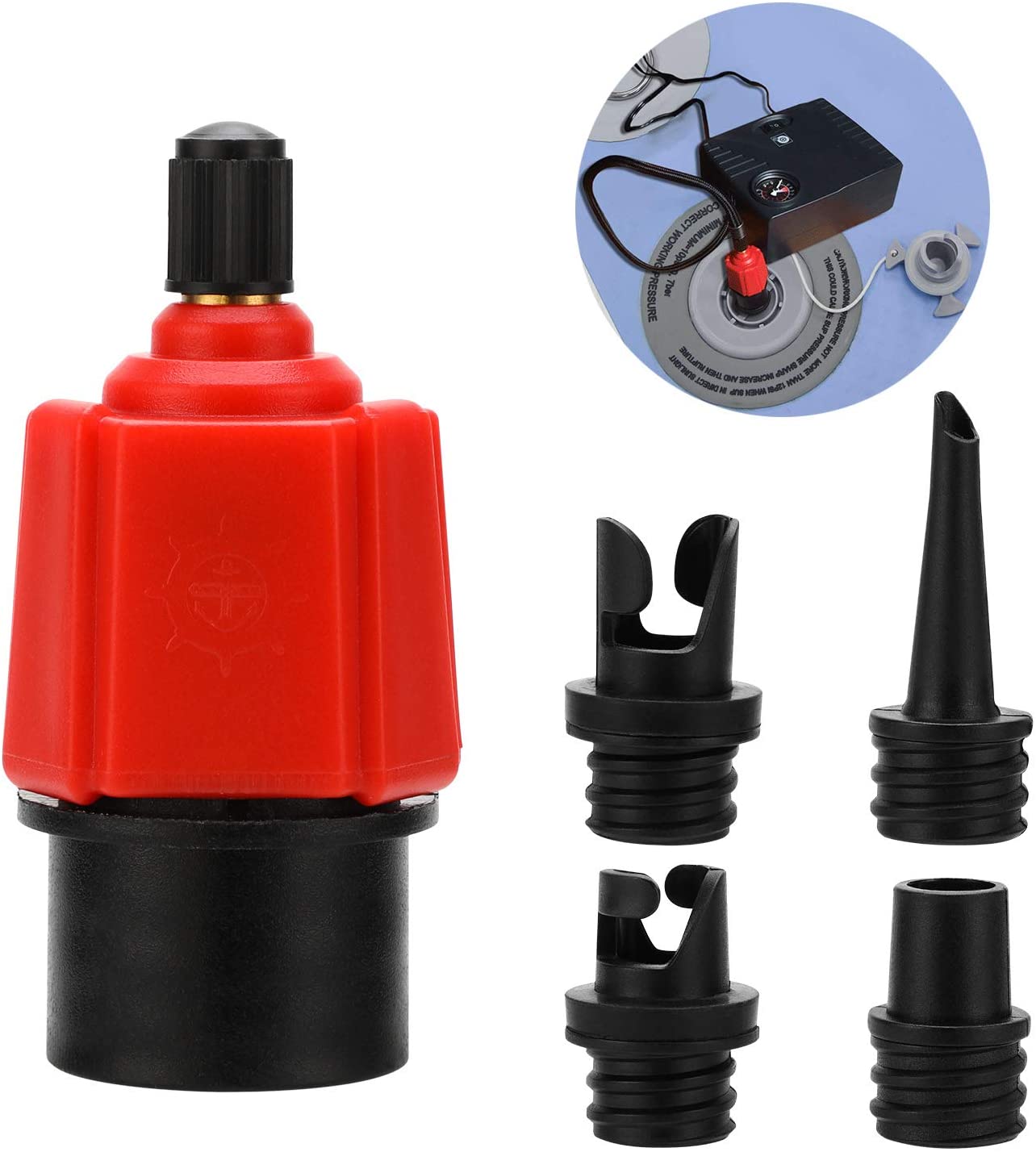 Oumers Inflatable SUP Pump Adaptor Air Pump Converter