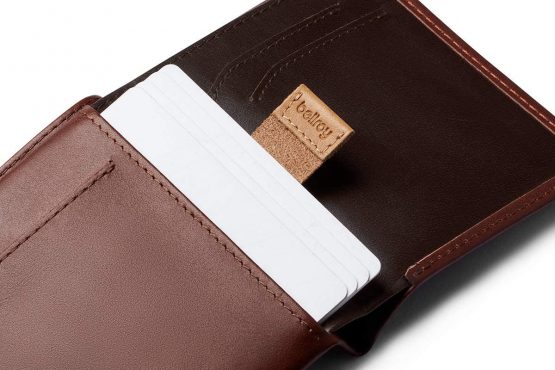 Bellroy Note Sleeve Wallet (Slim Leather Men's Wallet, RFID Blocking, Holds 4-11 Cards, Coin Pouch, Flat Note Section) - Cocoa - Image 3