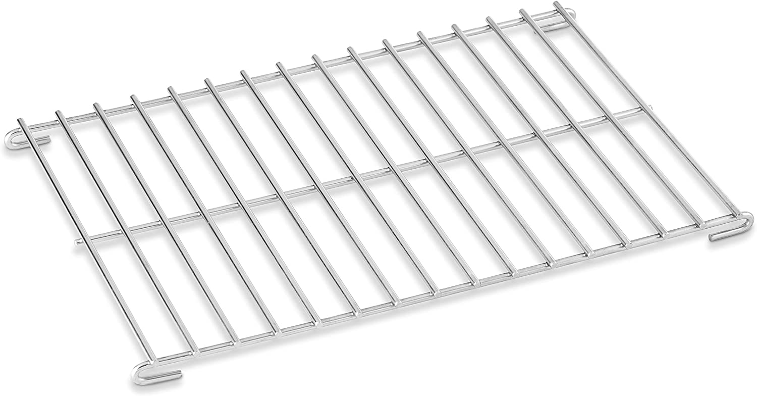 Weber Roast Rack, Large (37 x 23cm), made of Stainless Steel, for indirect Grilling fits Q Series