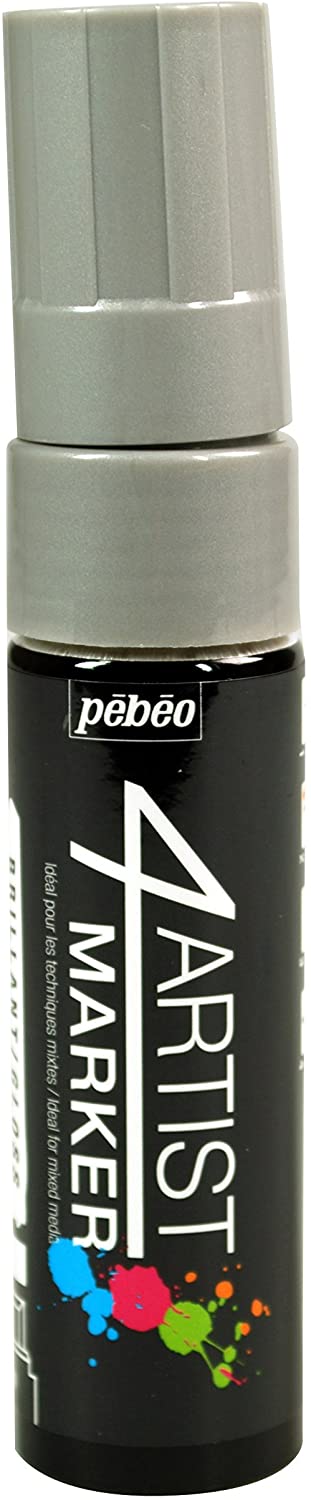 4ARTIST PEBEO MARKER SILVER, Metal, 3 x 3 x 14 cm