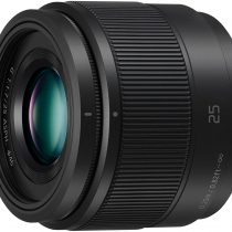 Panasonic LUMIX H-H025E-K 25 mm Micro Four Thirds Camera Lens for G Series - Black