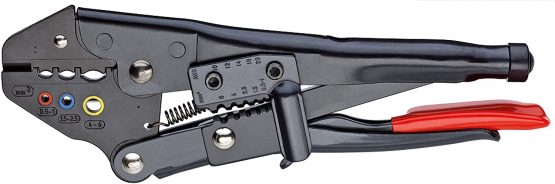 KNIPEX 97 00 215 A Crimp Grip Pliers burnished 215 mm