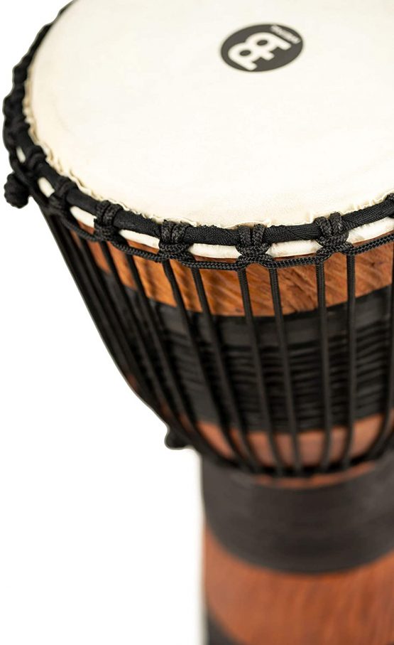 Meinl ADJ3M 10 inch Djembe with Bag - Brown/Black - Image 3