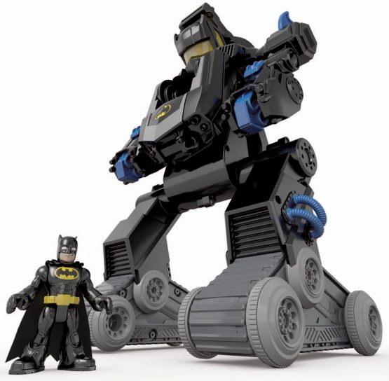 Fisher Price Imaginext DC Super Friends R/C Remote Control Transforming Batbot