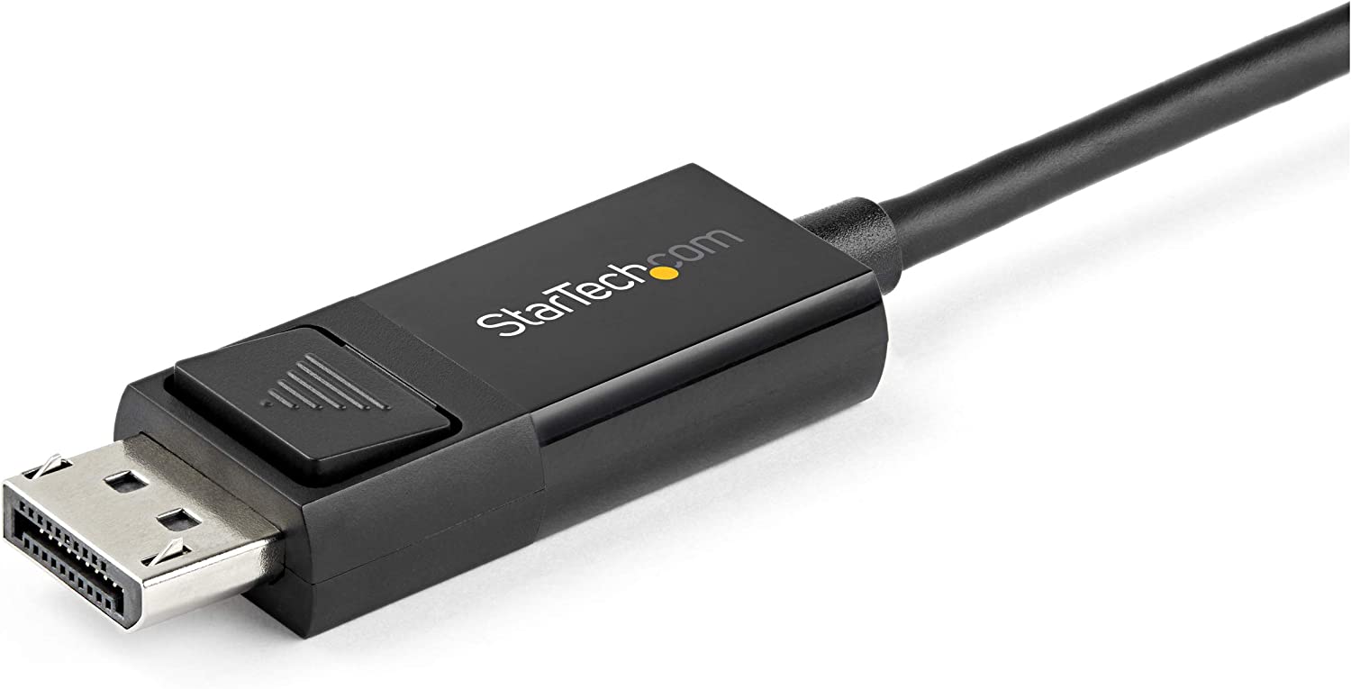 StarTech.com 3.3ft (1m) USB C to DisplayPort 1.2 Cable 4K 60Hz - Image 2