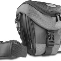Mantona Premium Holster Bag for SLR Camera - Black/Grey