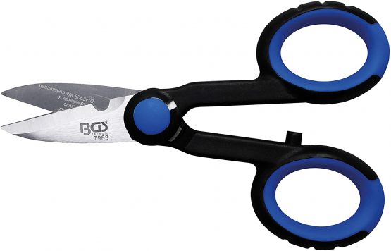 BGS 7963 | Stainless Steel Electrician's Scissors | 145 mm