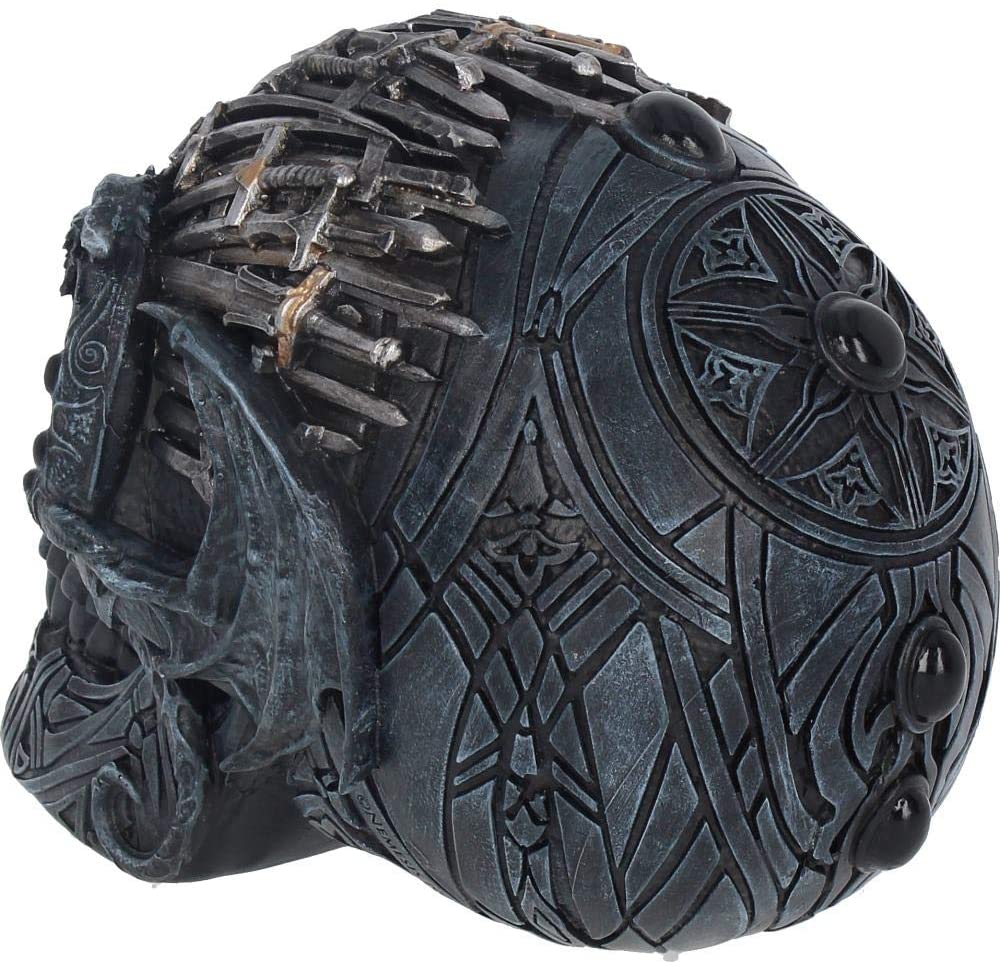 Nemesis Now Sword Skull 18.5cm Figurine, Resin, Black - Image 4
