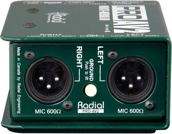 Radial Pro-AV2 Stereo Multi Media Passive DI Box - Image 4