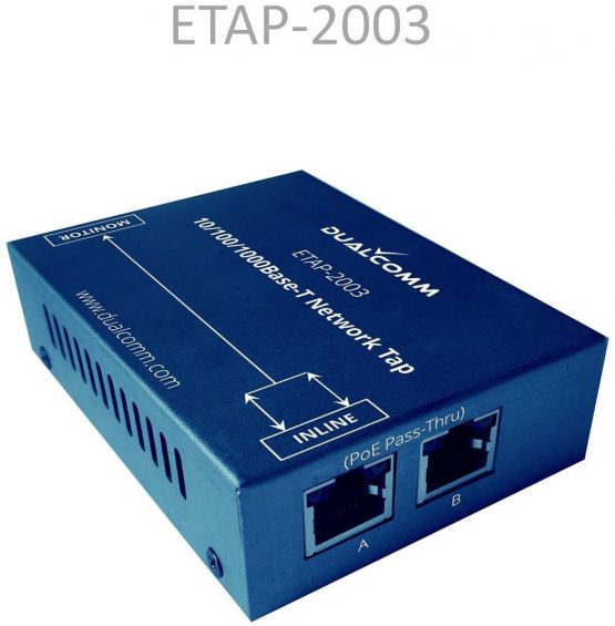 Dualcomm ETAP-2003 10/100/1000Base-T Gigabit Network TAP