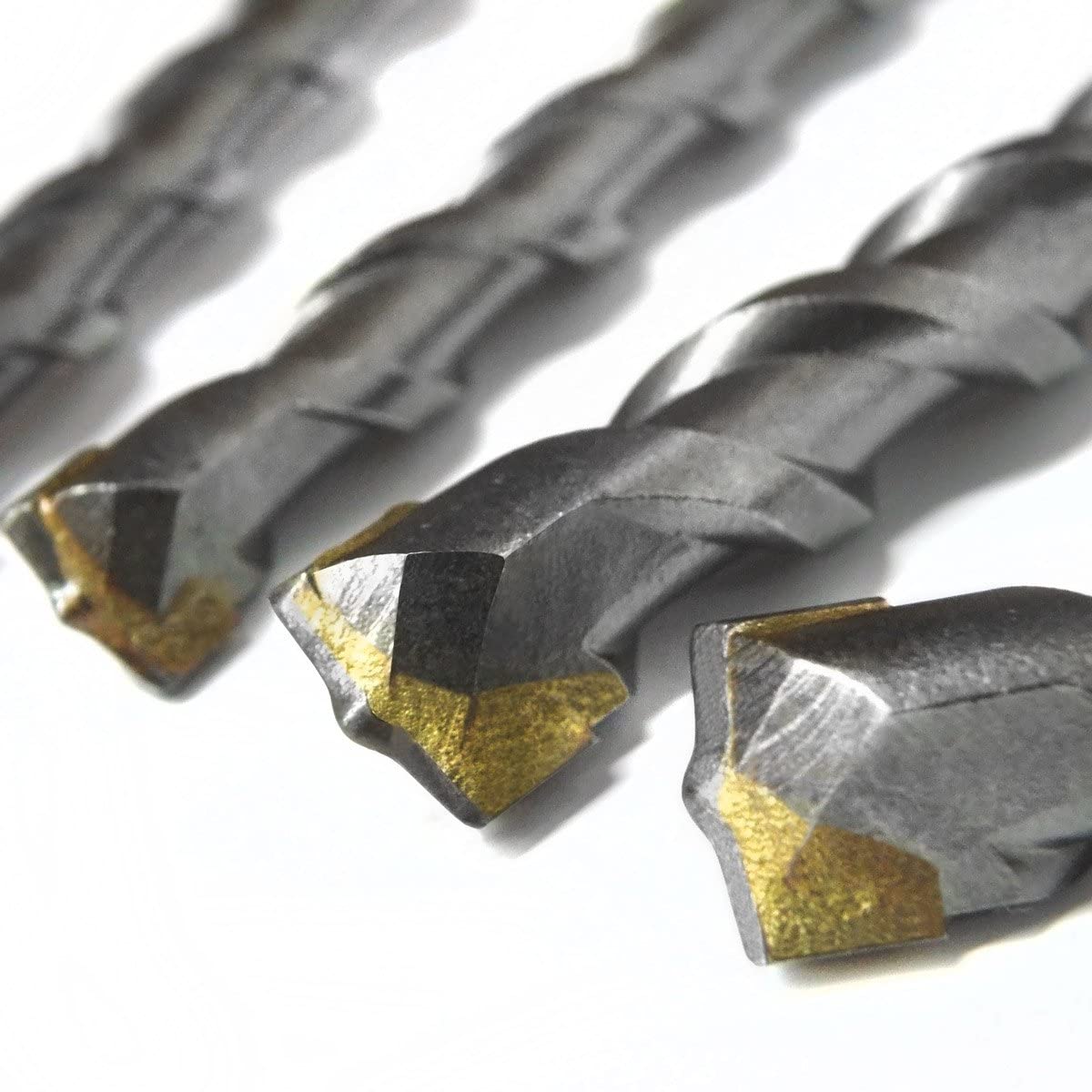 S&R SDS Plus Drill Bit Set 6 pcs 5-10 mm - SDS Masonry Drill Bits for Concrete Masonry & Stone, gray, 6-teilig - Image 3