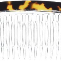 Caravan 0.5 oz 15 Teeth Tiger Black Comb