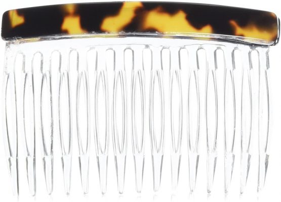 Caravan 0.5 oz 15 Teeth Tiger Black Comb