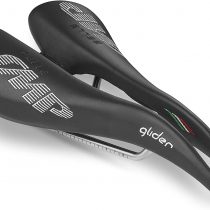 Selle SMP Unisex's SMP Glider Saddle, Black, One Size