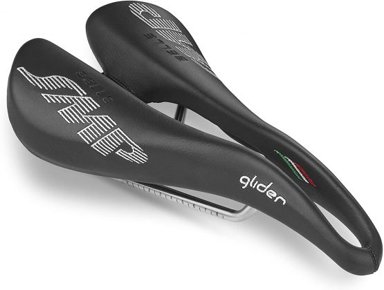 Selle SMP Unisex's SMP Glider Saddle, Black, One Size