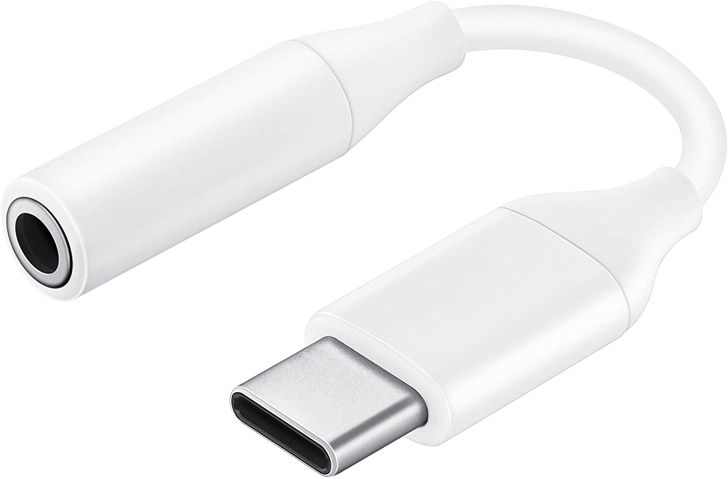 Samsung USB-C Headset Jack Adapter - Official Headphones Adaptor/Type C/USB-C to 3.5mm Headphone Adaptor - White, EE-UC10JUWEGWW