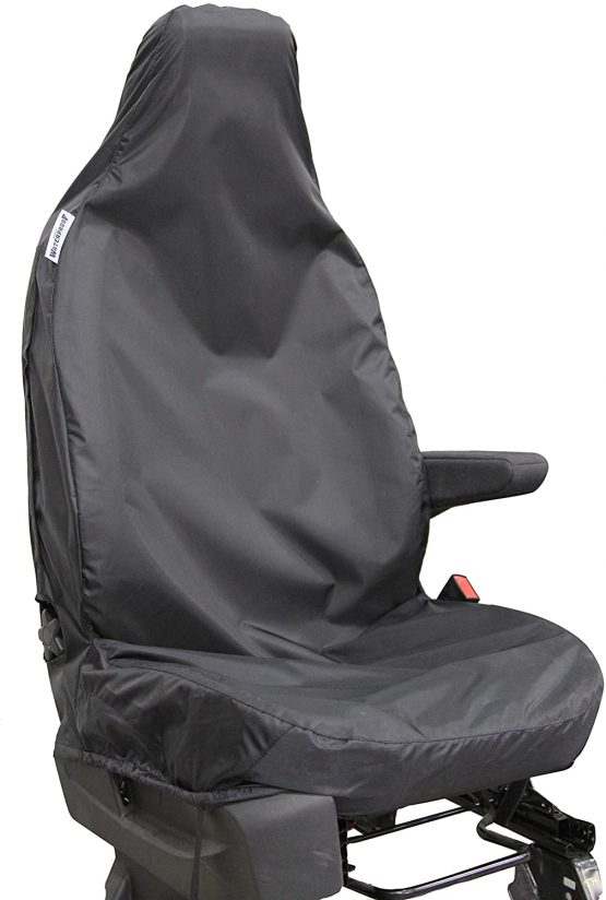 Waterproof Seat Cover Co | Heavy Duty | Semi Tailored Van Seat Cover Set | Driver & Double Passenger Seats | BLACK | AIRBAG COMPATIBLE - Image 2