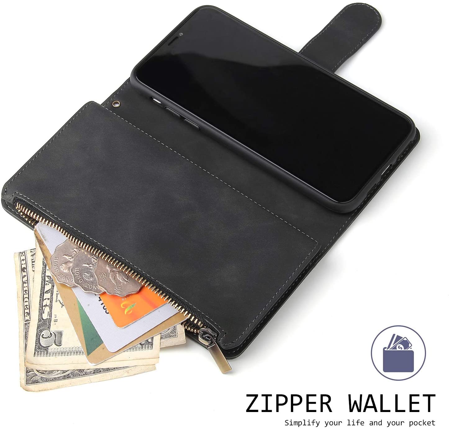 UEEBAI Wallet Case for iPhone 7/8/SE 2022 5G/SE 2020 - Image 4
