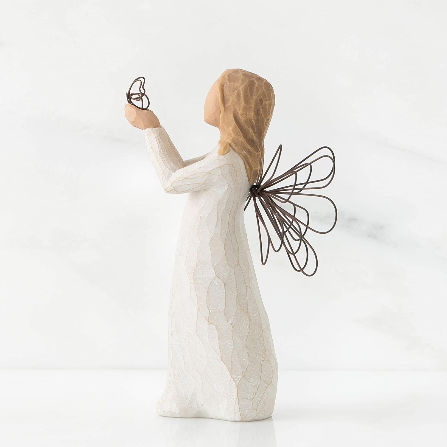 Willow Tree Angel Of Freedom Figurine, Natural, 5x5 - Image 3