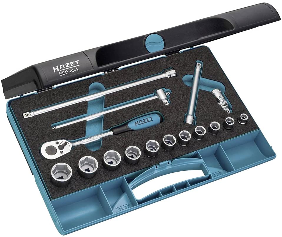 HAZET 880N-1 Socket Set - Multi-Colour