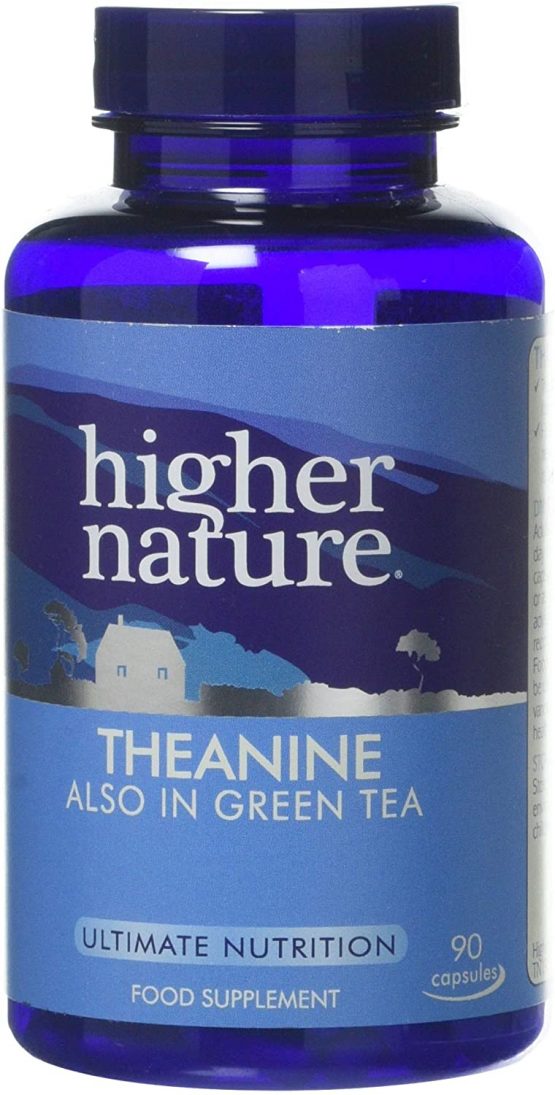 Higher Nature Theanine 100mg Pack of 90