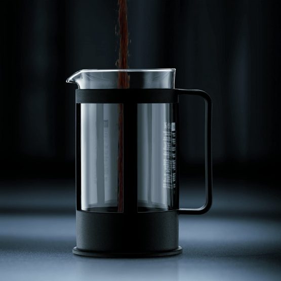 BODUM 1784-01 Kenya 4 Cup French Press Coffee Maker, Black, 0.5 l, 17 oz - Image 2