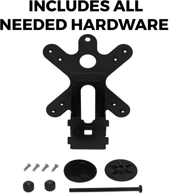 HumanCentric VESA Mount Adapter for Dell SE2416HX, SE2717HX, SE2717H, S2216M, S2216H, SE2716H, SE2216H, S2817Q, SE2417HG, S2316M, S2316H, SE2416H, SE2717HR, and more [Patented] - Image 4