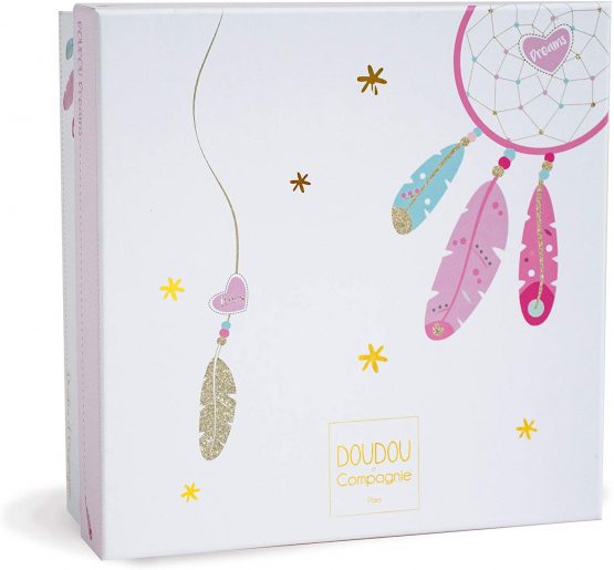 Doudou et Compagnie ATTRAP-REVE DC3550 Cat Pet Doudou Pink - Image 3