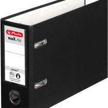 Herlitz max Protect A5 Oblong Lever Arch File - Black