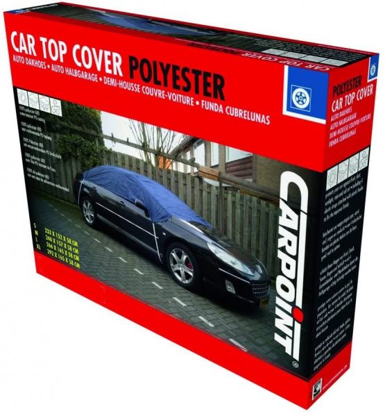Carpoint 1723280 Top Car Cover Polyester S - Blue