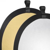 Walimex folding reflector, 56 cm gold / silver (incl. carry bag)