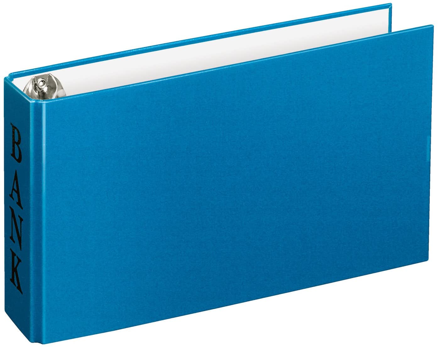 VELOFLEX 4168350 Bank Folder DIN A6 Ring Binder for Bank Statements 2-Ring Mechanism, 30 mm Filling Height