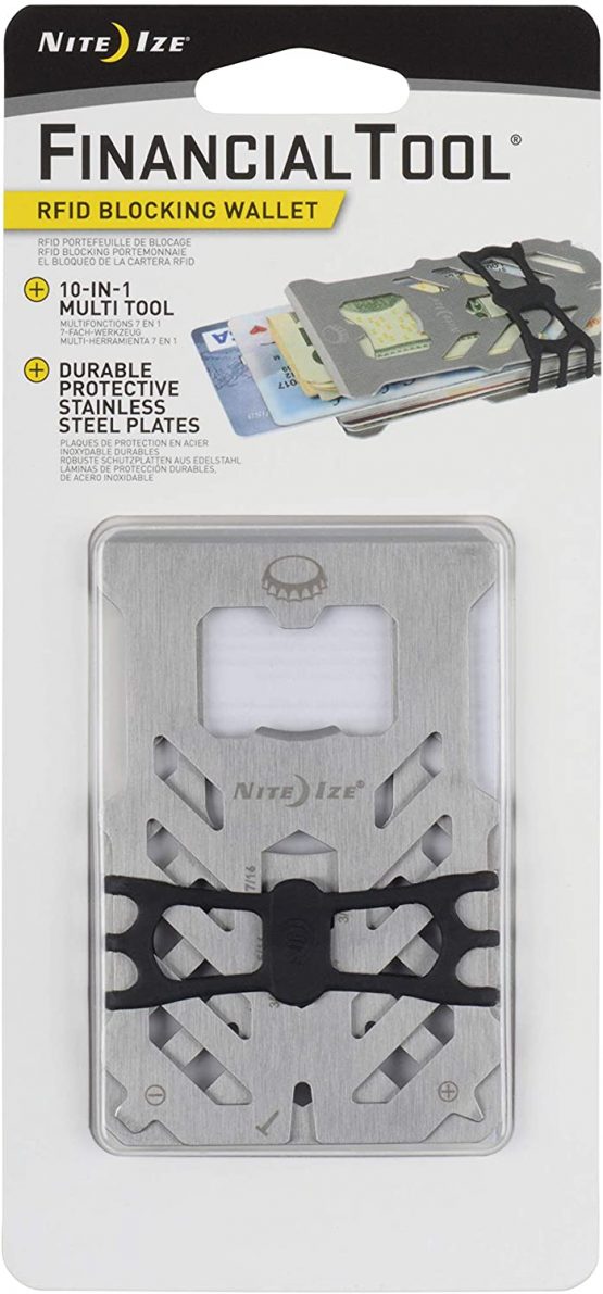 Financial Tool RFID Blocking Wallet