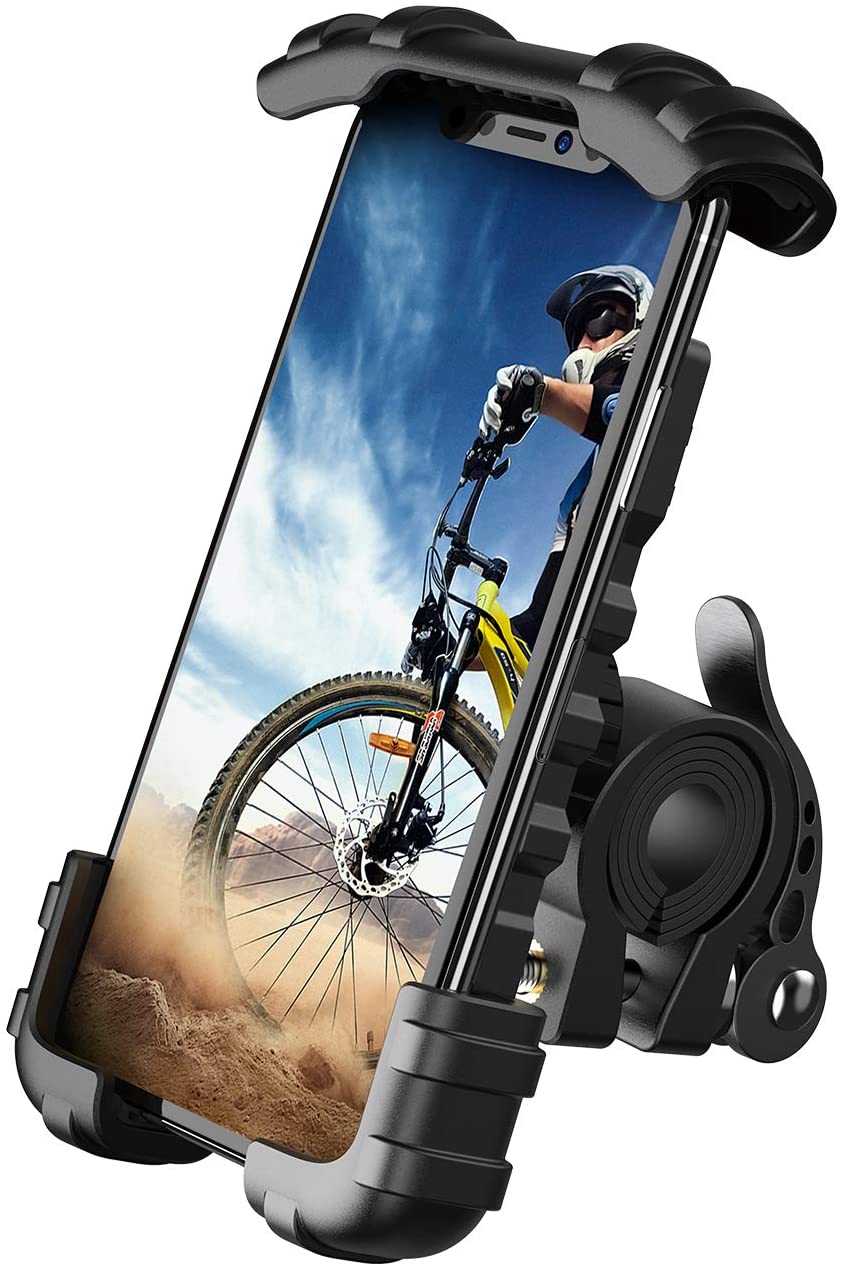 Lamicall Bike Phone Holder, Adjustable Motorbike Phone Holder
