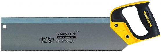 Stanley 217202 14-inch 350mm FatMax Tenon/ Back Saw 13tpi