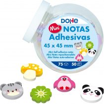Exhibitor of Mini Sticky Notes Drawings - 75 pcs