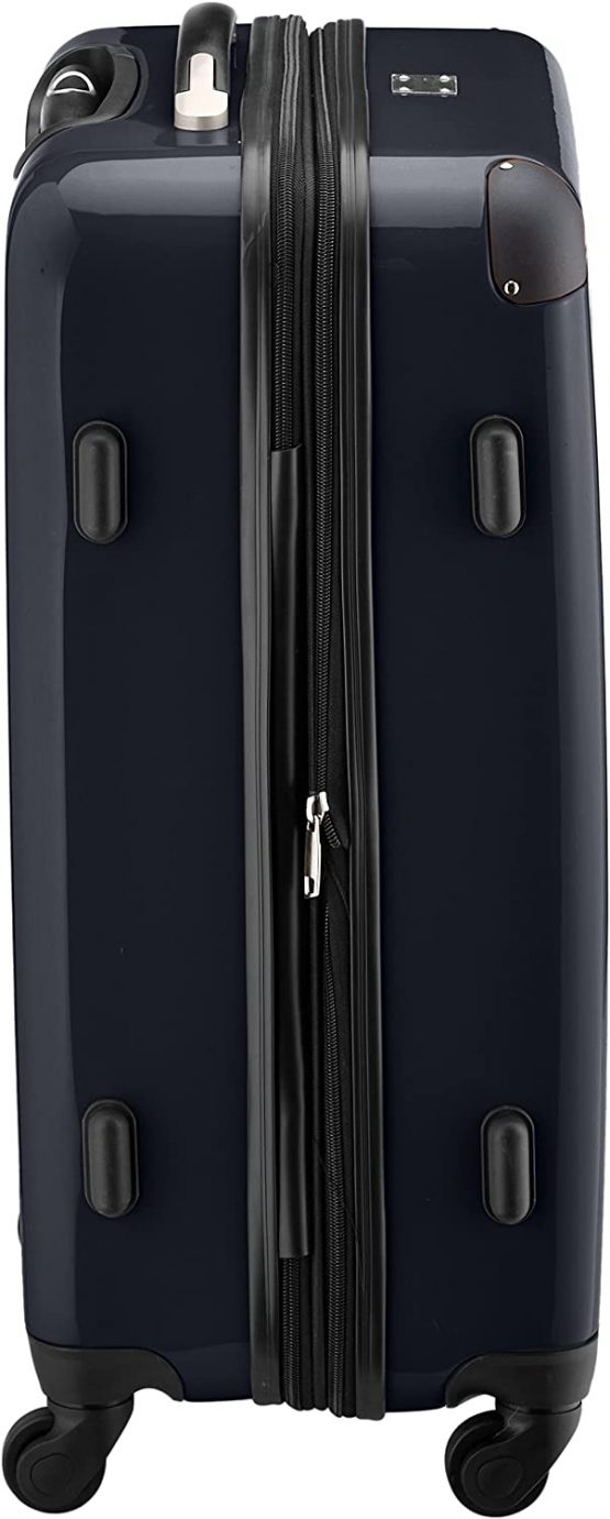 HAUPTSTADTKOFFER - Alex - Luggage Suitcase Hardside Spinner Trolley 4 Wheel Expandable, 65cm, black - Image 4
