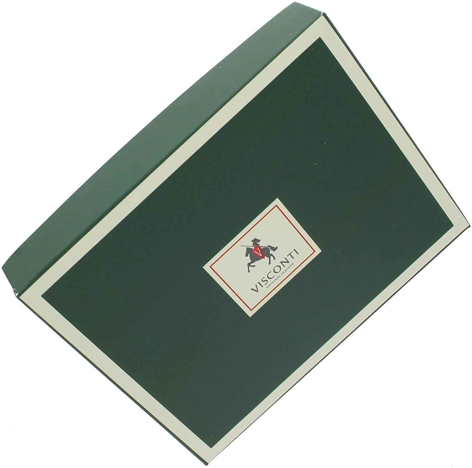 VISCONTI Heritage Collection Harley Compact Bi-Fold Leather Wallet RFID Blocking HT6 Chocolate - Image 3