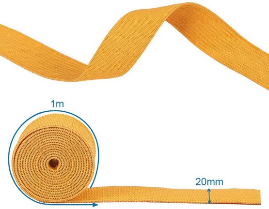 BENECREAT 34M (37 Yards) Ribbon Elastic Stretch Elastics for Hair Ties Headbands - 34 Colors by 1M - Image 4