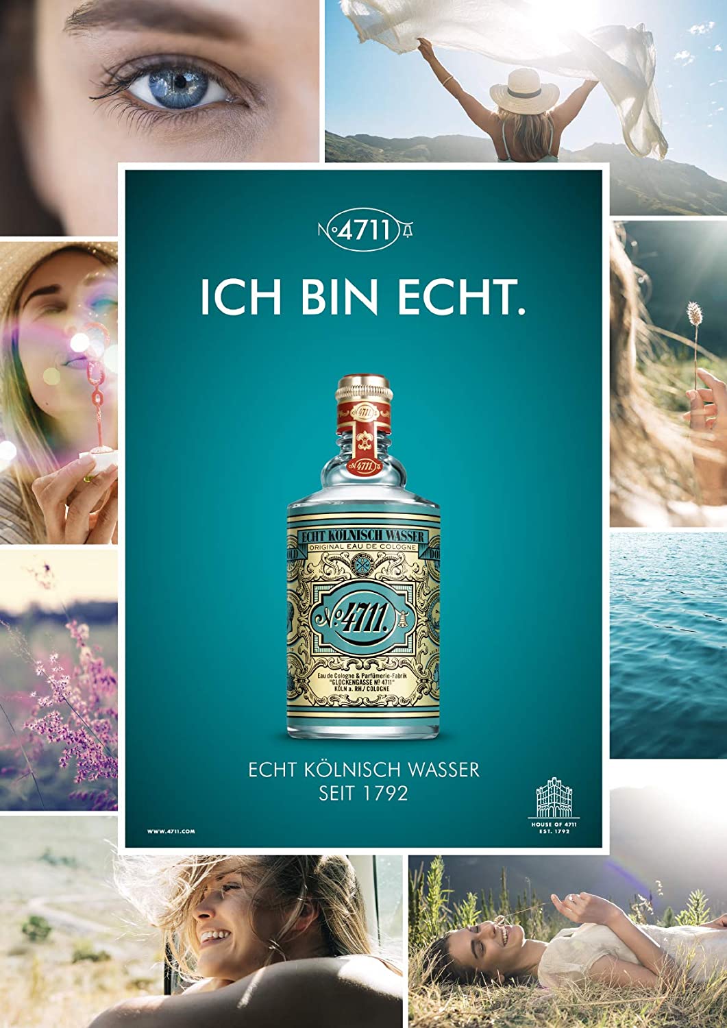 4711 Original Eau De Cologne 300ml, transparent, 300 ml (Pack of 1) - Image 3