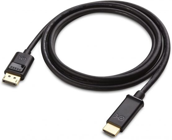 Cable Matters Unidirectional DisplayPort to HDMI Adapter Cable (display port to HDMI cable) 2m - Image 2