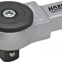 Hazet 1/2-Inch 14 x 18 mm Insert Reversible Ratchet - Silver/Black