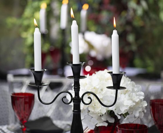 Bolsius 103403679902 Bistro Candle, 7", White (Pack of 45) - Image 3