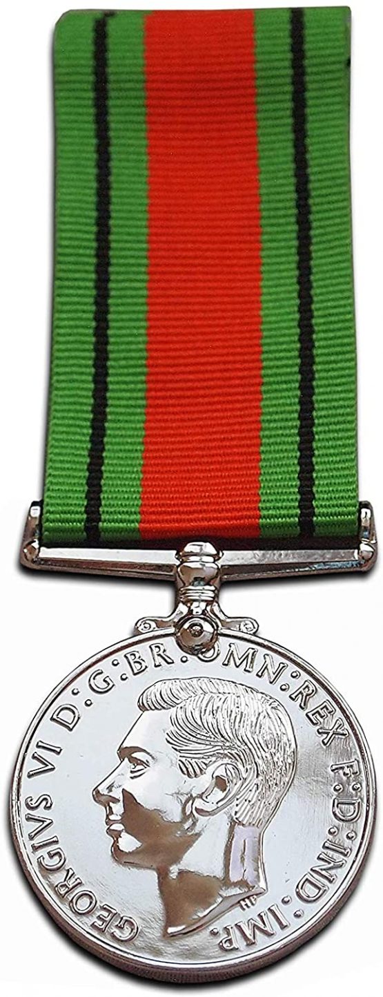 1939-45 War Medal + Defence Medal Full Size Set WW2 British Campaign Medals Repro Military Gift Award - Image 3