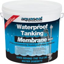 Everbuild Aquaseal Waterproof Tanking Membrane, Blue, 5 Litre